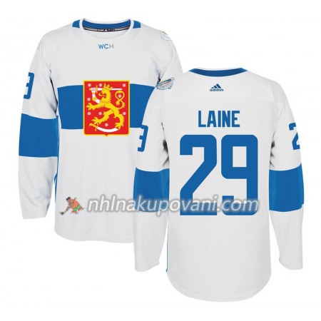 Finsko Dresy Patrik Laine 29 Světový pohár v ledním hokeji 2016 Bílá Premier - Pánské
